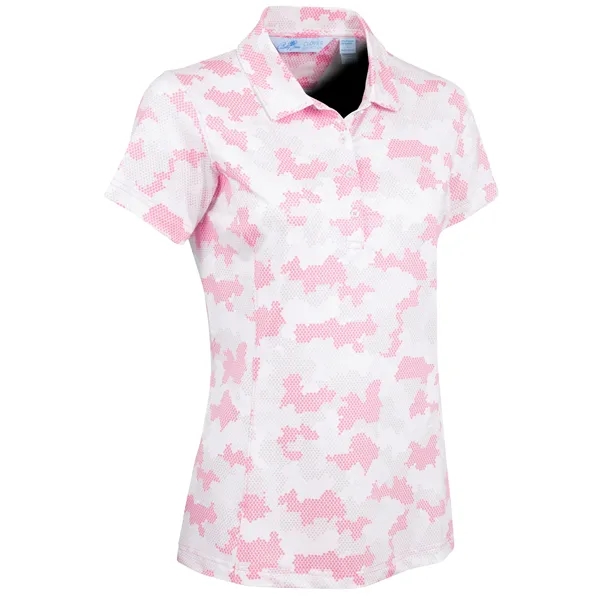 Bobby Jones Women's Armed Forces Print Polo - Bobby Jones Women's Armed Forces Print Polo - Image 1 of 3