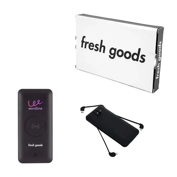 Custom Fresh Goods 5-In-1 Wireless Power Bank