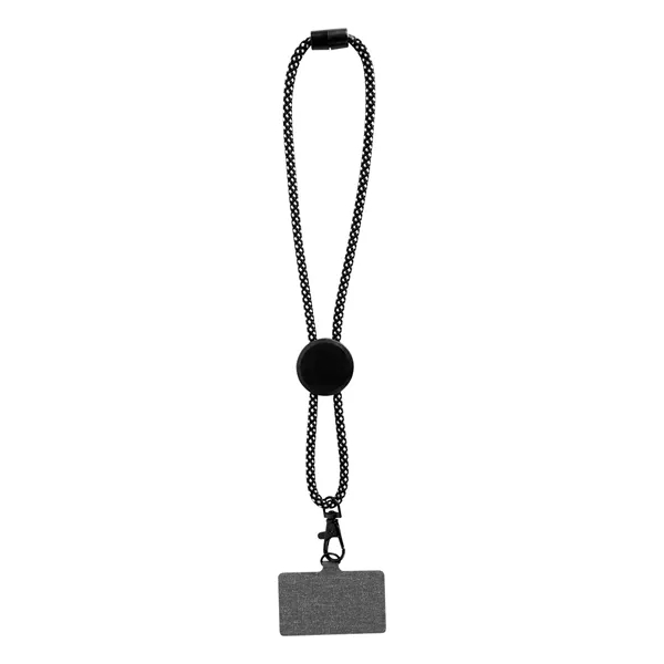 Custom rPET Phone Tether Wristlet
