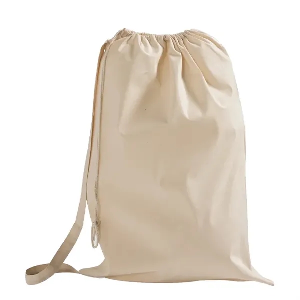 Linden Bay 6oz Cotton Cinch Laundry Bag - Linden Bay 6oz Cotton Cinch Laundry Bag - Image 7 of 7