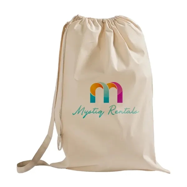 Cliffside 6oz Cotton Cinch Laundry Bag - Cliffside 6oz Cotton Cinch Laundry Bag - Image 0 of 8