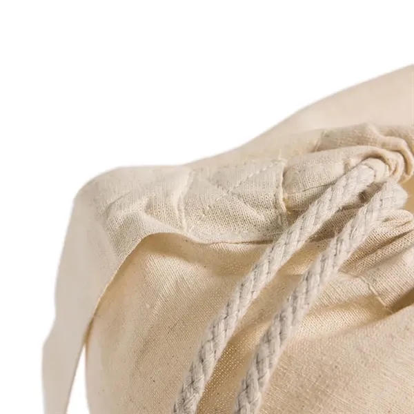 Cliffside 6oz Cotton Cinch Laundry Bag - Cliffside 6oz Cotton Cinch Laundry Bag - Image 8 of 8