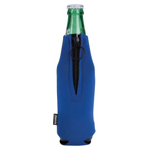 Koozie® Neoprene Zip-Up Bottle Cooler - Koozie® Neoprene Zip-Up Bottle Cooler - Image 3 of 5