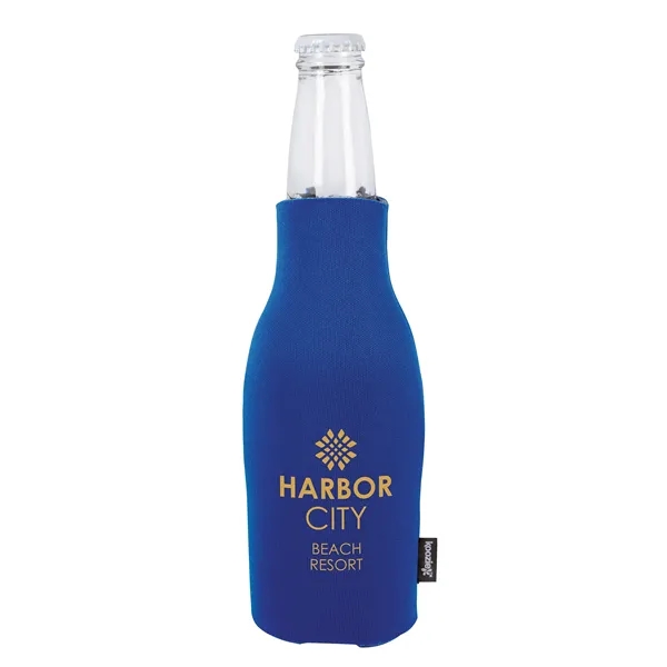 Koozie® Zip-Up Bottle Cooler with Opener - Koozie® Zip-Up Bottle Cooler with Opener - Image 2 of 3