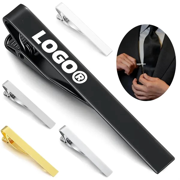 This stainless steel tie clip is the perfect finishing touch - This stainless steel tie clip is the perfect finishing touch - Image 0 of 8