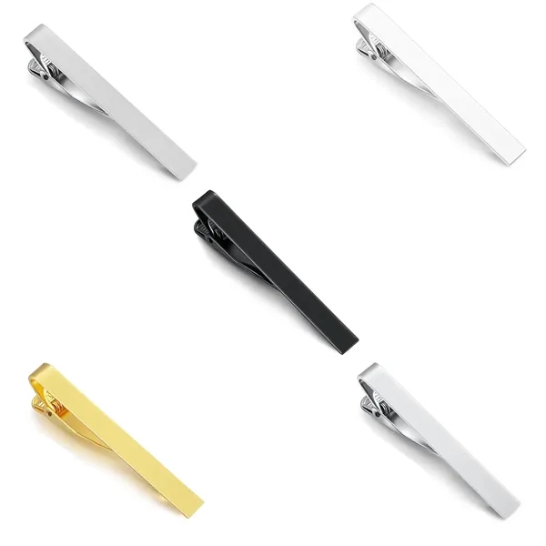 This stainless steel tie clip is the perfect finishing touch - This stainless steel tie clip is the perfect finishing touch - Image 3 of 8