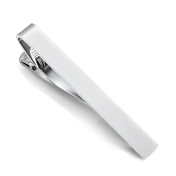 This stainless steel tie clip is the perfect finishing touch - This stainless steel tie clip is the perfect finishing touch - Image 6 of 8