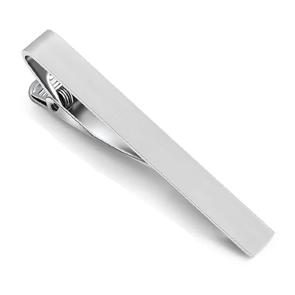 This stainless steel tie clip is the perfect finishing touch - This stainless steel tie clip is the perfect finishing touch - Image 7 of 8