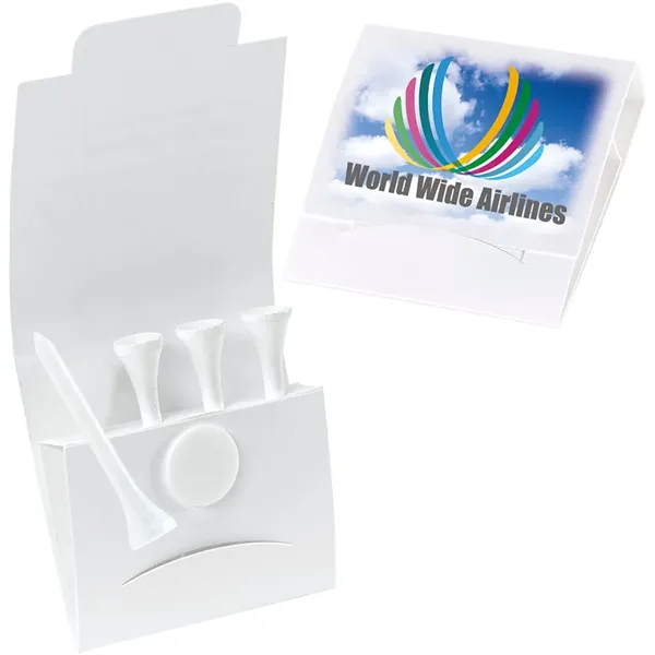 4-1 Golf Tee Packet - Value Pak - 2-1/8 tees - 4-1 Golf Tee Packet - Value Pak - 2-1/8 tees - Image 0 of 0