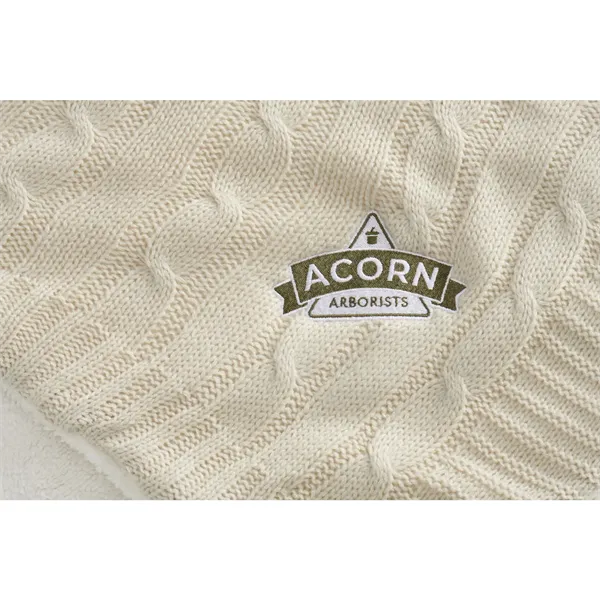 Field & Co.® Cable Knit Sherpa Blanket - Field & Co.® Cable Knit Sherpa Blanket - Image 0 of 0