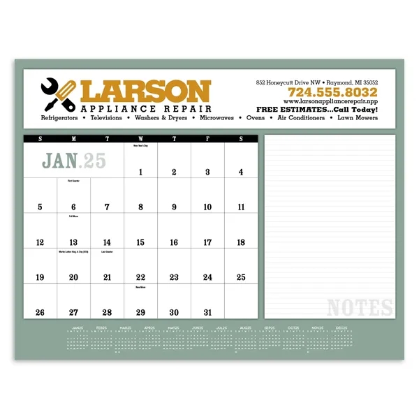 Triumph® Calendars Notes Desk Pad - Triumph® Calendars Notes Desk Pad - Image 0 of 2