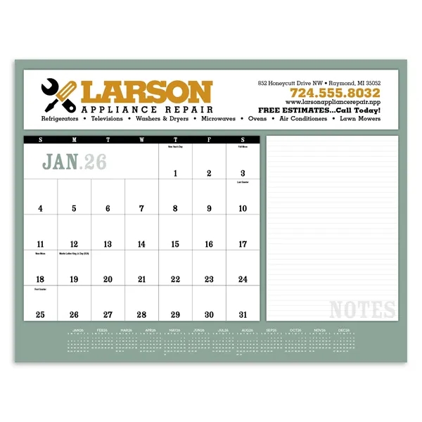 Triumph® Calendars Notes Desk Pad - Triumph® Calendars Notes Desk Pad - Image 1 of 2