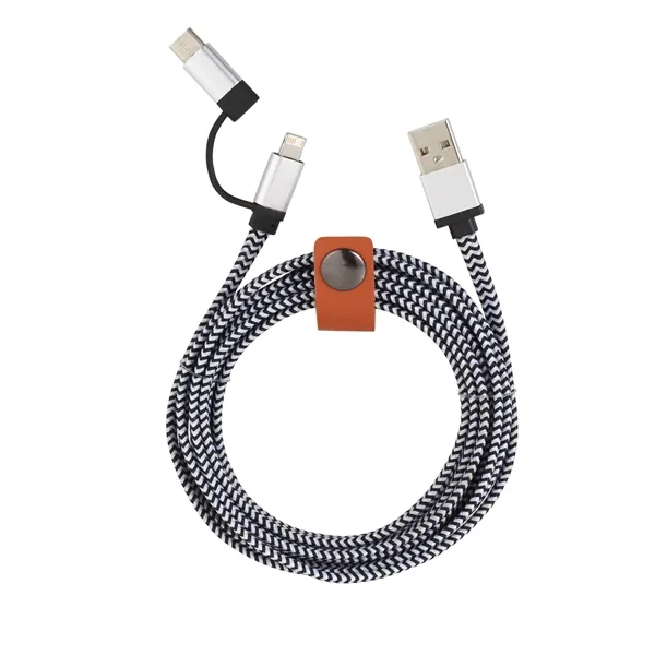 Paramount 3-in-1 Fabric Charging Cable - Paramount 3-in-1 Fabric Charging Cable - Image 0 of 0