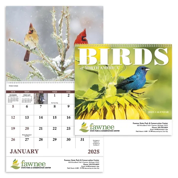 Good Value™ Birds of North America - Spiral Calendar - Good Value™ Birds of North America - Spiral Calendar - Image 0 of 2