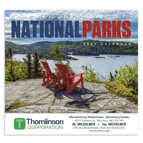Good Value™ Canadian National Parks - Spiral Calendar - Good Value™ Canadian National Parks - Spiral Calendar - Image 1 of 2