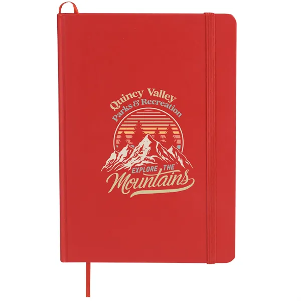 FSC® Mix 5" x 7" Snap Elastic Closure Notebook - FSC® Mix 5" x 7" Snap Elastic Closure Notebook - Image 0 of 0