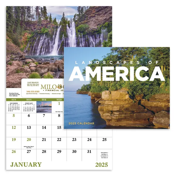 Good Value™ Landscapes of America - Window Calendar - Good Value™ Landscapes of America - Window Calendar - Image 0 of 5