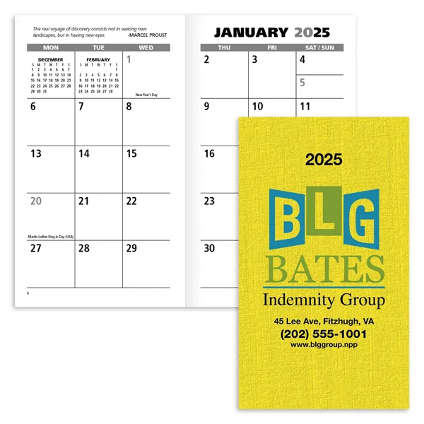 Good Value™ Value Monthly Pocket Planner - Good Value™ Value Monthly Pocket Planner - Image 0 of 2