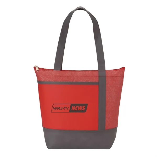 Chrome Non-Woven 9 Can Lunch Cooler - Chrome Non-Woven 9 Can Lunch Cooler - Image 0 of 0