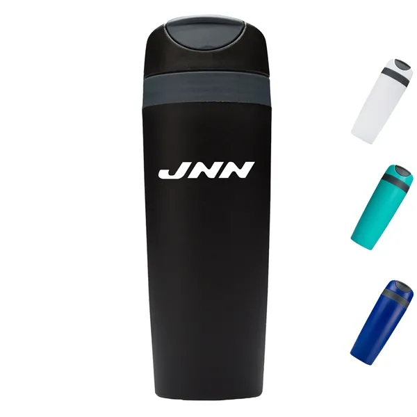 16 oz. Tumbler Travel Mug w/ Snap Seal Top & Custom Imprint