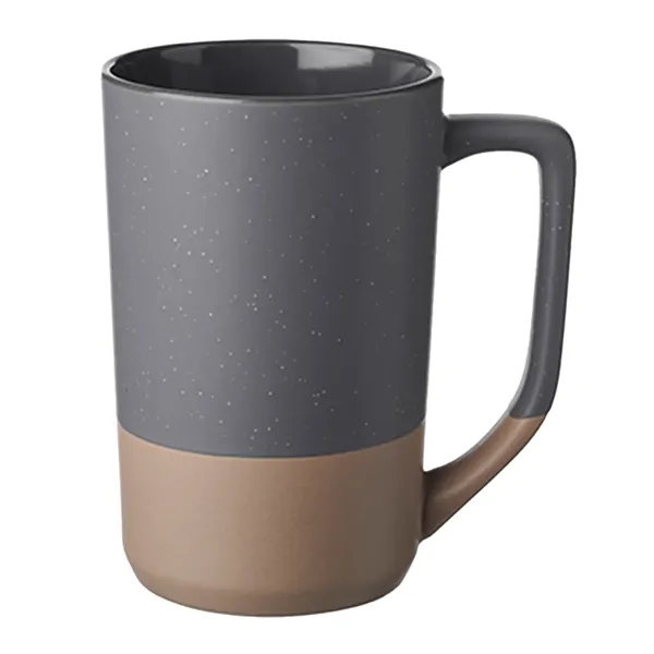 17 oz. Two-Tone Ceramic Mugs with Speckled Glaze - 17 oz. Two-Tone Ceramic Mugs with Speckled Glaze - Image 3 of 4