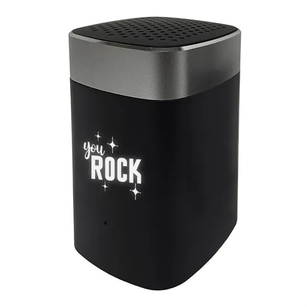 Wireless 5W Speaker with Light-Up Logo - Wireless 5W Speaker with Light-Up Logo - Image 0 of 4