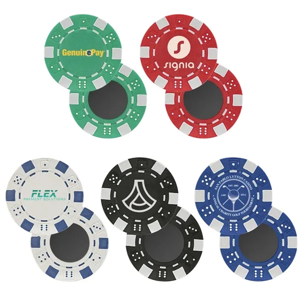 11.5 g Professional Clay Poker Chips w/Magnet - 11.5 g Professional Clay Poker Chips w/Magnet - Image 0 of 5