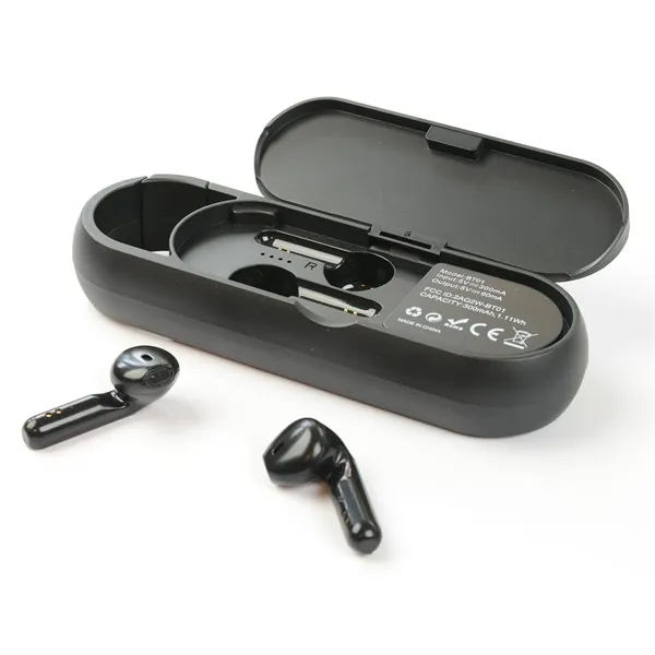 Sync Truly Wireless Earbuds and Bluetooth® Speaker Set - Sync Truly Wireless Earbuds and Bluetooth® Speaker Set - Image 0 of 2