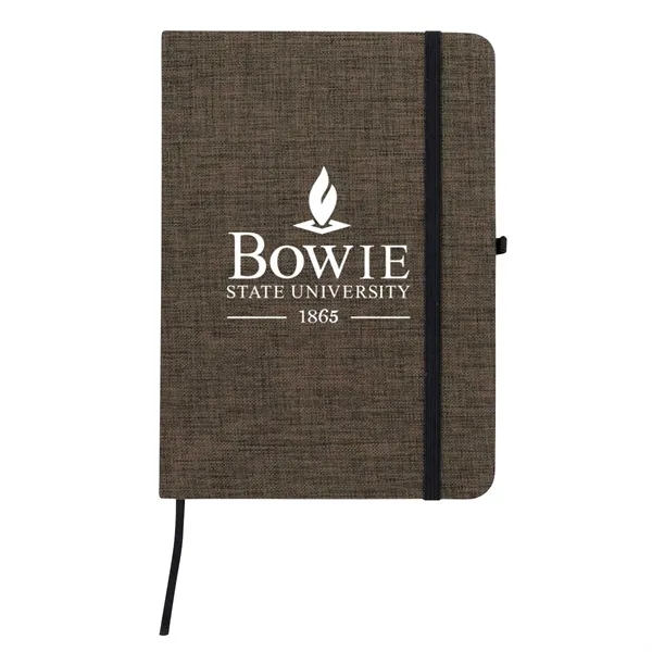 RPET Heathered Journal with pen loop - RPET Heathered Journal with pen loop - Image 1 of 11