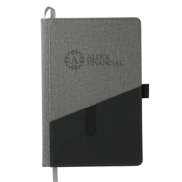 FSC® Mix 5.5" x 8.5" Siena Heathered Bound Journal