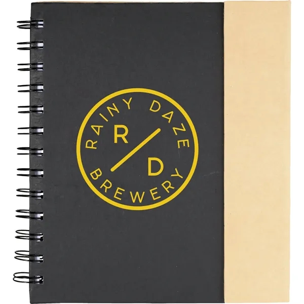 FSC® Recycled 6.5" x 7" Lock-it Spiral Notebook