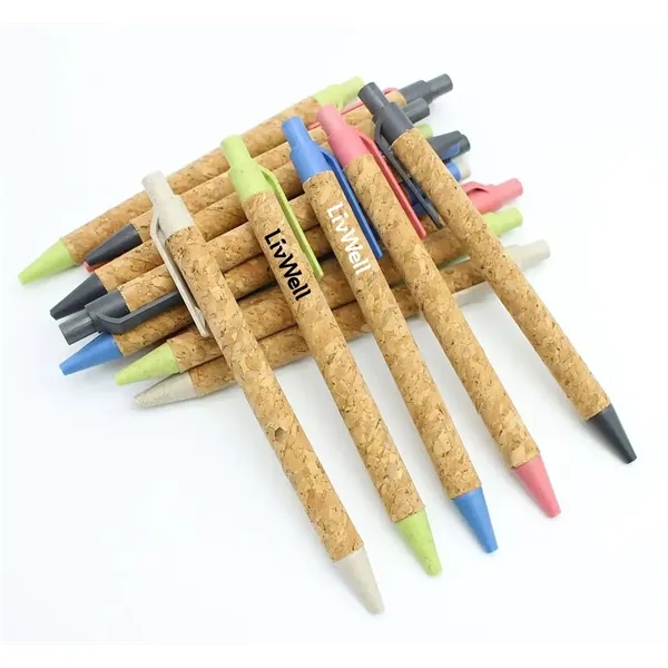 Eco Friendly Cork Ballpoint Pen - Eco Friendly Cork Ballpoint Pen - Image 1 of 1