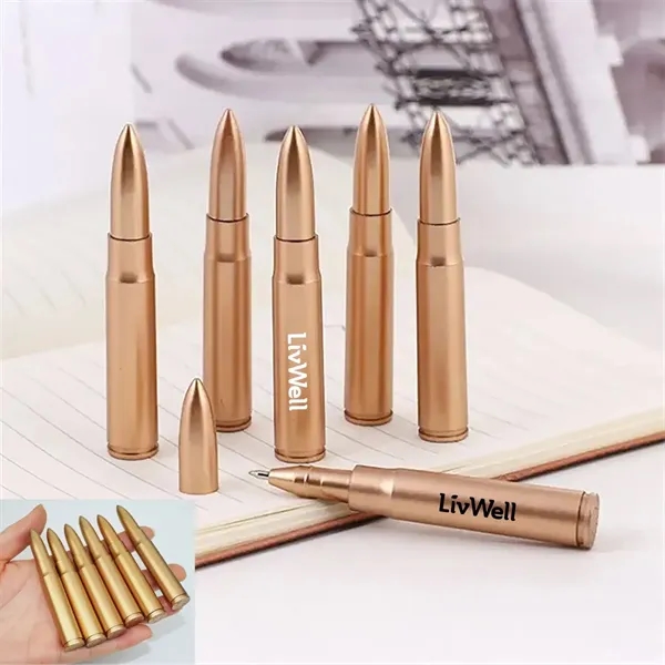 Promotional Plastic Bullet Shape Pen - Promotional Plastic Bullet Shape Pen - Image 0 of 1