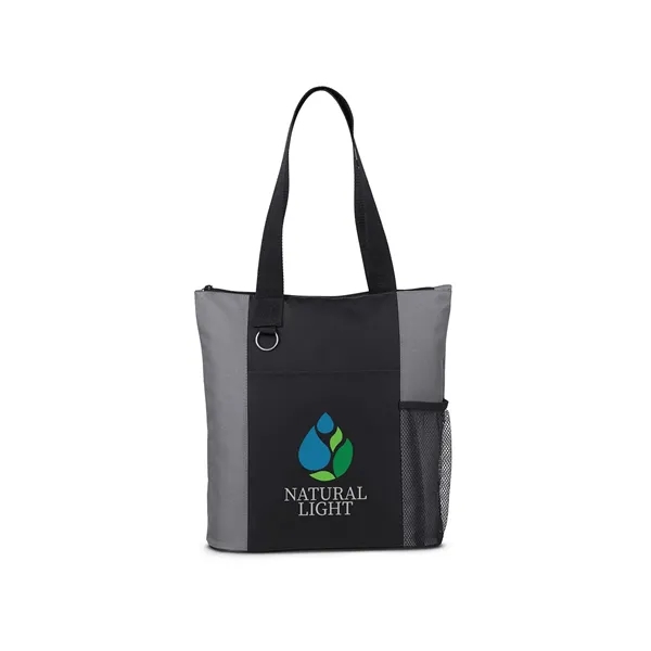 Prime Line. Essential Trade Show Zippered Tote Bag. - Prime Line. Essential Trade Show Zippered Tote Bag. - Image 3 of 7
