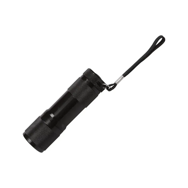 9 LED Metal Flashlight - 9 LED Metal Flashlight - Image 0 of 7