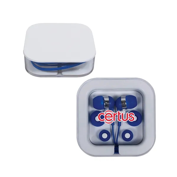 Prime Line. Earbuds In Square Case. - Prime Line. Earbuds In Square Case. - Image 4 of 7