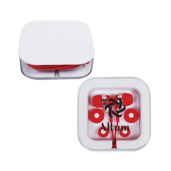 Prime Line. Earbuds In Square Case. - Prime Line. Earbuds In Square Case. - Image 6 of 7