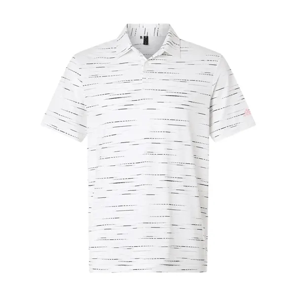 Adidas Men's Ultimate365 Mesh Glimmer Print Polo - Adidas Men's Ultimate365 Mesh Glimmer Print Polo - Image 1 of 4
