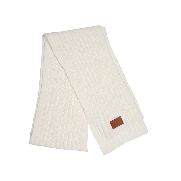Leeman. Rib Knit Scarf. - Leeman. Rib Knit Scarf. - Image 4 of 7