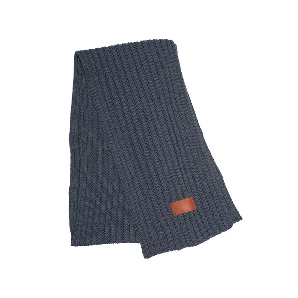 Leeman. Rib Knit Scarf. - Leeman. Rib Knit Scarf. - Image 6 of 7