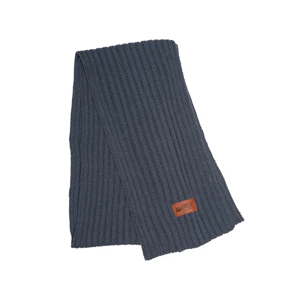 Leeman. Rib Knit Scarf. - Leeman. Rib Knit Scarf. - Image 7 of 7