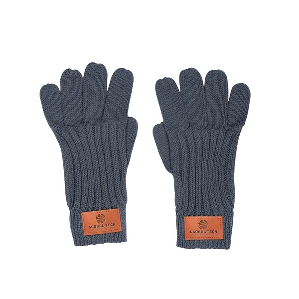 Leeman. Rib Knit Gloves. - Leeman. Rib Knit Gloves. - Image 0 of 7