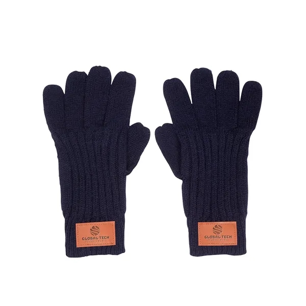 Leeman. Rib Knit Gloves. - Leeman. Rib Knit Gloves. - Image 4 of 7