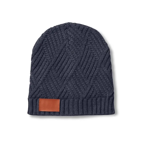 Leeman. Trellis Knit Beanie. - Leeman. Trellis Knit Beanie. - Image 2 of 5