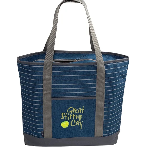 Prime Line. Strand Snow Canvas Tote Bag. - Prime Line. Strand Snow Canvas Tote Bag. - Image 1 of 3