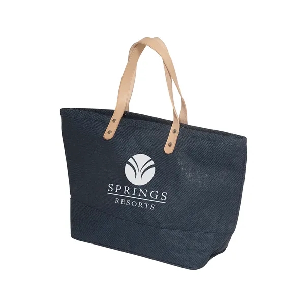 Hamptons Jute Tote Bag - Hamptons Jute Tote Bag - Image 4 of 5