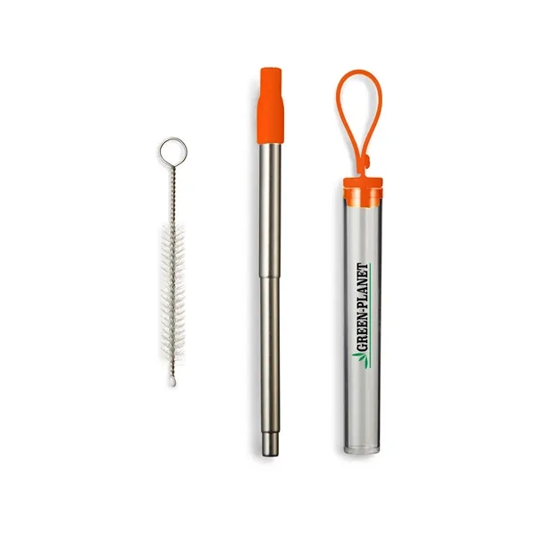Festival Telescopic Reusable Drinking Straw Kit - Festival Telescopic Reusable Drinking Straw Kit - Image 8 of 12