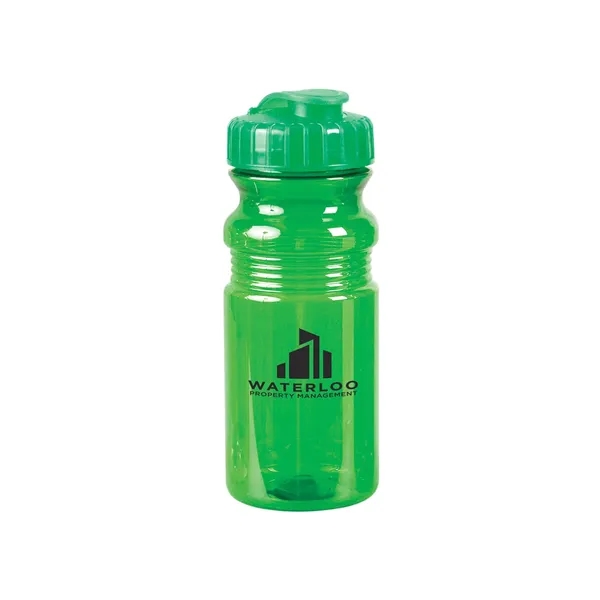Prime Line. USA Made 20 oz. Translucent Sport Water Bottl... - Prime Line. USA Made 20 oz. Translucent Sport Water Bottl... - Image 7 of 9