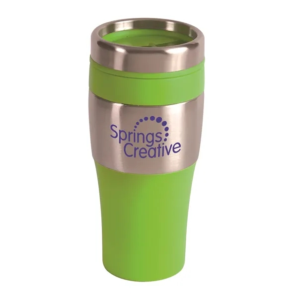 Prime Line. 16 oz. Silver Streak Tumbler. - Prime Line. 16 oz. Silver Streak Tumbler. - Image 10 of 13