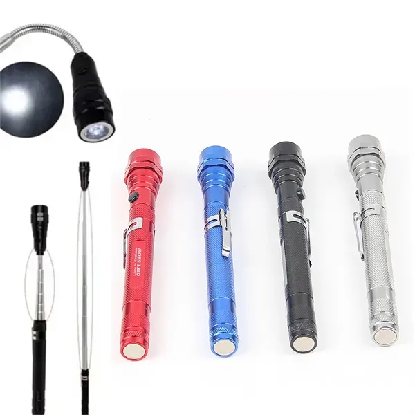Magnetic 3 LED Flash Light - Magnetic 3 LED Flash Light - Image 0 of 2